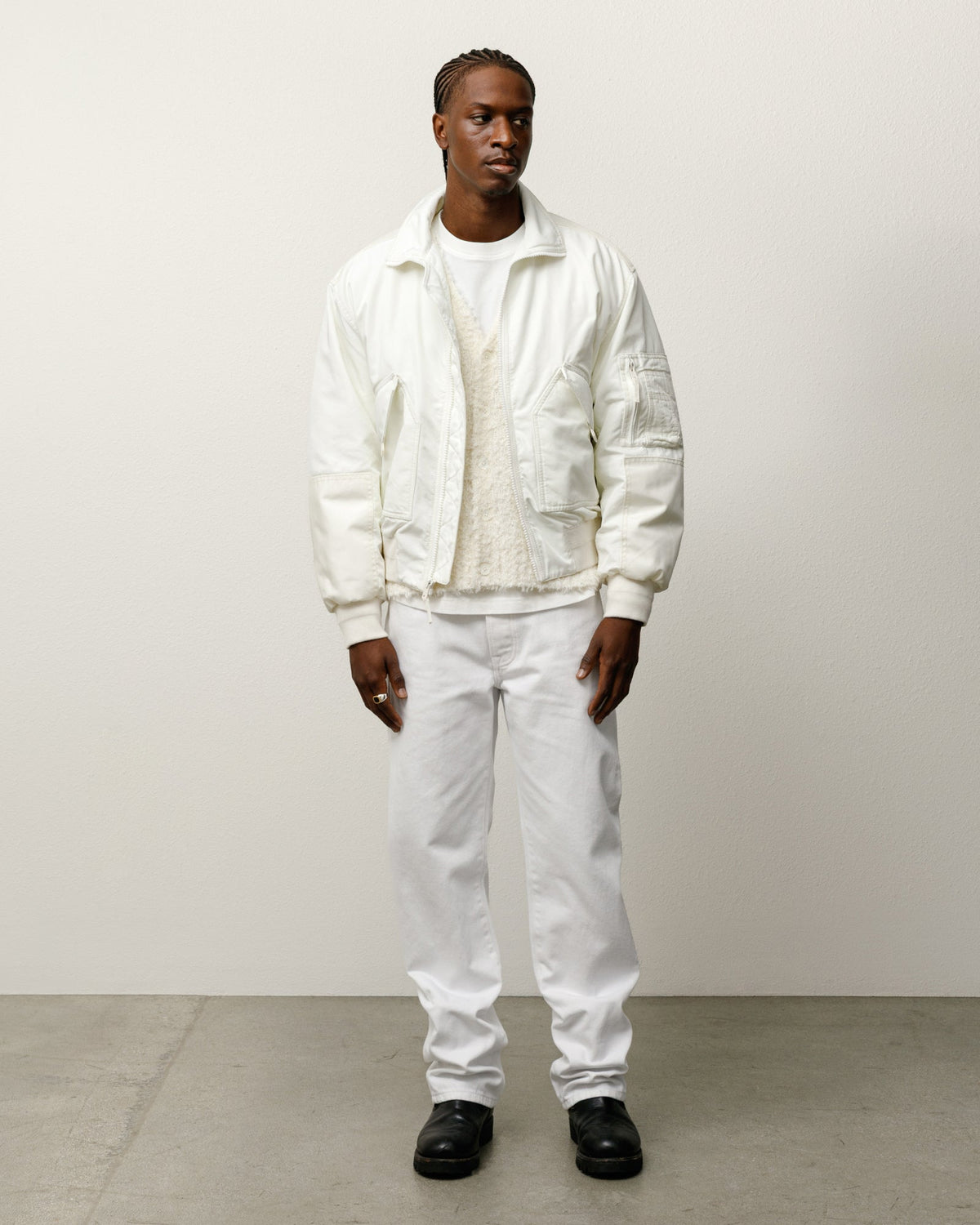 MOCK NECK FLIGHT BOMBER