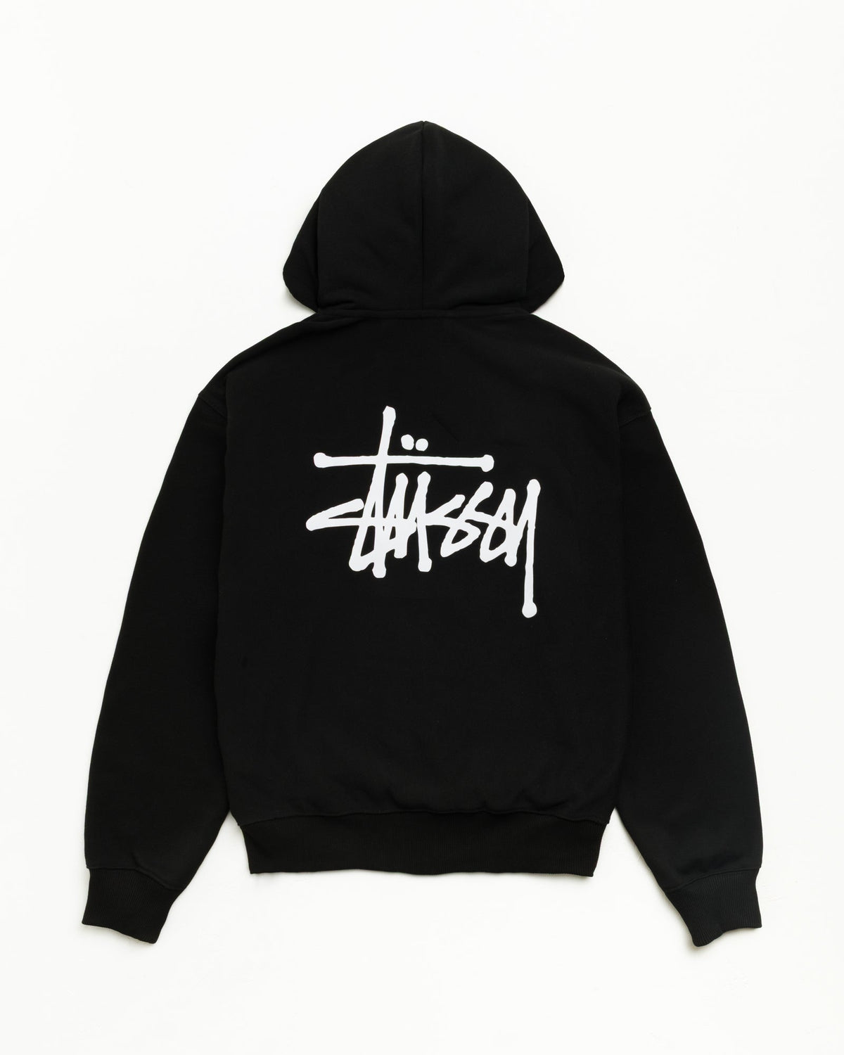 BASIC STÜSSY ZIP HOODIE